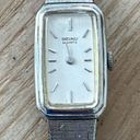 Seiko  Vintage Ladies Watch Stainless Bracelet, Case, Hands, Markers, Dial Photo 3