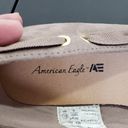 American Eagle  Womens 6.5 Becky Grommet Ballet Flats Taupe Suede Casual Bow Photo 6