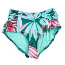 Anne cole  Women's Zesty Tropical Printed Ring Halter Bikini SET Size M/L NWT Photo 10