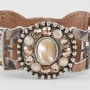 Glitz Leatherock  Leather Bracelet Women's Photo 0