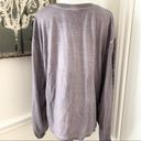 Dantelle Purple Ruffle Sleeve Top Sz Medium Photo 3