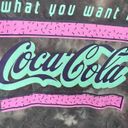 Coca-Cola  Cropped Tie Dye Graphic Short Sleeve T-Shirt Photo 1