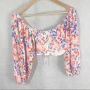 l*space L  Farryn Cropped Summer Casual Top Size Medium Photo 1