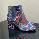 Indigo rd. Women's  Floral Embroidered Booties Pull On Ankle Boots Size 9.5 Photo 2