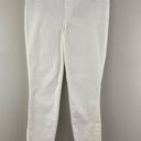 Spanx White High Waisted Shaping Stretch Denim Ankle Skinny Jeans NEW Photo 3