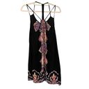 Angie  Racerback Boho Dress, Sz L Photo 9