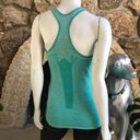 Nike  Dri Fit Green Racerback Fitted Tank Top Women’s Size Small Photo 4