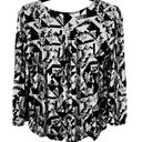 cupio Black And White Blouse Photo 1