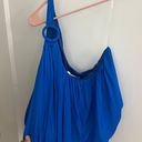 DO+BE One Shoulder Blue Top Photo 0