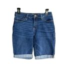 Bermuda SO Stretchy  Cuffed Blue Jean Shorts Juniors 5/27 Photo 0