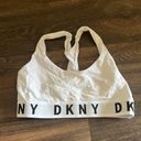 DKNY  White Sports Bra Photo 0