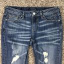 Vigoss  Women’s Distressed The Jagger Slim Boot Blue Jeans Size W26/L33 Photo 2