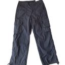 American Eagle Outfitters Black Snappy Stretch Baggy Cargo Jogger Photo 4