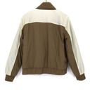 Zyia  Reversible Teddy Bomber Jacket Brown Cream XL Photo 6