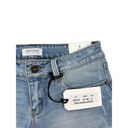 Just USA  - Peek A Boo Distressed Denim Shorts in Blue Photo 1