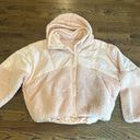 Free People  MOVEMENT Adventure Awaits Fleece Jacket size Large in Pink Photo 4