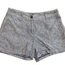 Apt. 9  torie size 10 striped linen blend women’s shorts Photo 0