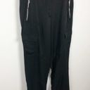 DKNY  Belted Black 90's Cargo Pant Retro Size 14 Photo 2