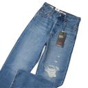 Levi's NWT  Ribcage Straight Ankle in Noe High Super High Rise Crop Jeans 29 Photo 1