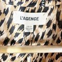 L'AGENCE L’AGENCE Cheetah Print Long Sleeve Silk Top Size XS Photo 5