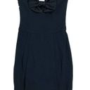 Emporio Armani  Sweetheart Neckline Black Dress 6 Photo 14