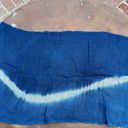 Free People Blue boho tie dye scarf Photo 3