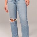 Abercrombie & Fitch 90s Straight Jeans Ultra High Rise (Curve Love) Photo 1