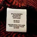 Free People  Patricia Pea Coat Peplum Tweed Chevron Flat Collared Maroon 6 Photo 5