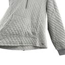 n:philanthropy  Grey Ale Quilted Pullover Hoodie Sweatshirt Medium New Photo 2