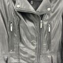 BCBGMAXAZRIA  Faux Leather Asymmetrical Moto Jacket Photo 7