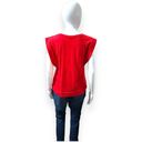 Inc international Concepts Womens Rolled Sleeve T-Shirt Red Medium Photo 3