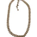 The Row Faux Pearls Triple Dangling Necklace Vintage 70s 80s 90s Jewelry Pendant Photo 0