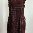 Majorelle Brown and Pink Vintage Sleeveless Tweed Dress Photo 0