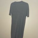 Silence + Noise  charcoal gray midi dress with cowl neck Photo 4