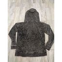 Vintage Havana NEW  women's small (oversized) blk/gray super soft hooded sweater Photo 1