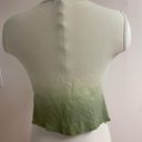 United Colors Of Benetton Benetton Italy Ombre green cropped top Photo 3