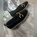 ZARA  Embellished Black & Gold Espadrilles Women's SIZE 37 like new Photo 6