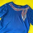 Bob Mackie Vintage Embroidered Embellished Sweater Photo 1