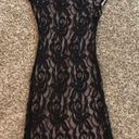 Bobeau  black floral lace bodycon dress Photo 5