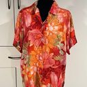 Caribbean Joe  silk shirt . Size 1X Photo 0