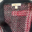 Michael Kors  S Wool Mohair Plaid Cardigan Blazer Photo 3