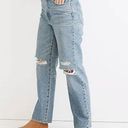 Madewell  The Perfect Vintage Straight Distressed Rigid High Rise Jean Photo 0