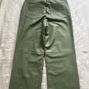 ZARA brand new leather green pants with tag Photo 1