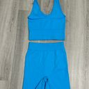 Kimberly Blue Two Piece Outfit Photo 6