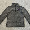 Nordstrom University of Washington Sherpa Quarter Zip Photo 1