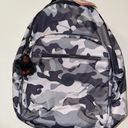 Kipling NWT  Seoul Go XL Backpack Blue Cool Camo Camouflage HTF Mens Womens Unise Photo 1