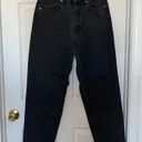 Pretty Little Thing  Washed Black Mom Jeans Photo 2