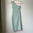 Petal and Pup  Nadene Mint Green One Shoulder Midi Dress 0 Photo 11