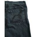 NYDJ  black Lift tuck embellished back pocket high rise bootcut black jeans size Photo 5