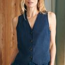 Faherty Midnight Blue Vest Photo 0